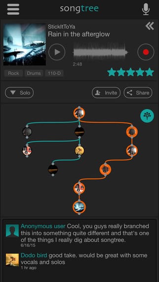 Songtree for iOS lets your music grow collaboratively