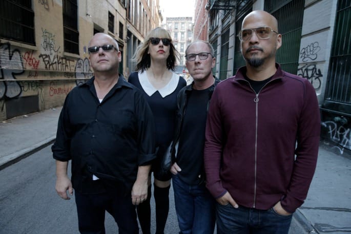 LEFT TO RIGHT:  Black Francis, Kim Shattuck, David Lovering, Joey Santiago