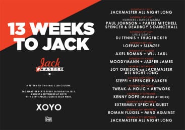 13weekstojackuse