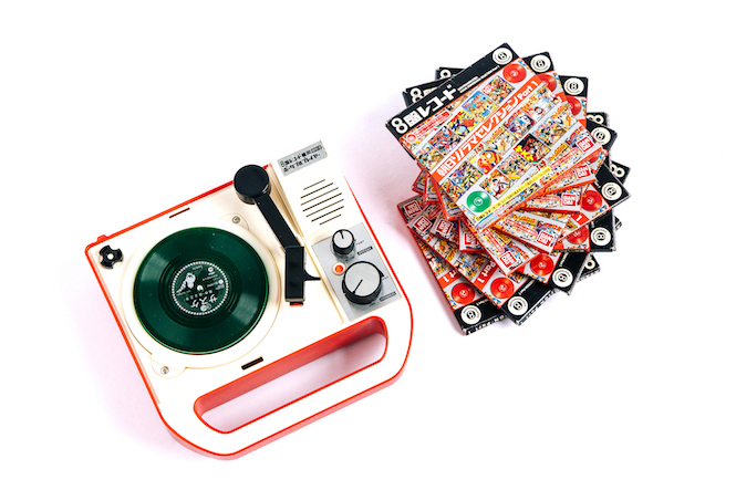 Eightban Record player _ 3_ discs---
