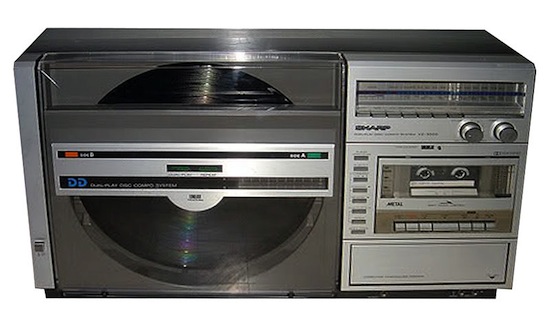 sharp_optonica_vz-3000_radio_cassette_record_player