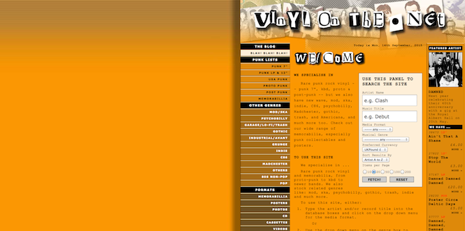 Vinyl on the.net