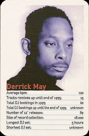Amazing DJ trading cards from 1996 unearthed featuring Carl Craig, Juan Atkins, Laurent Garnier and more
