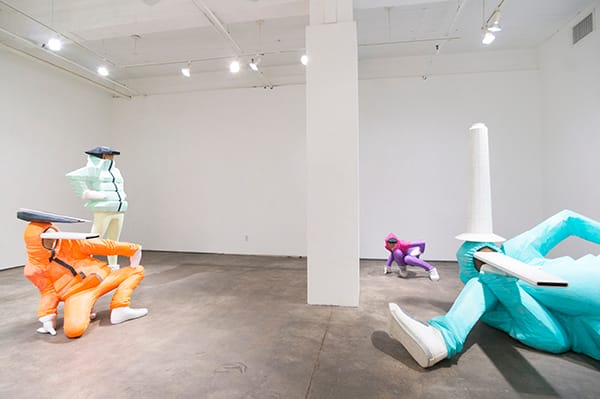 Japanese artist's vibrant sculptures celebrate b-boy culture