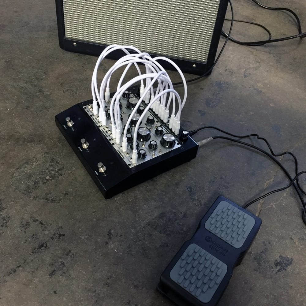 Pittsburgh Modular has created a fully patchable modular guitar effects pedal