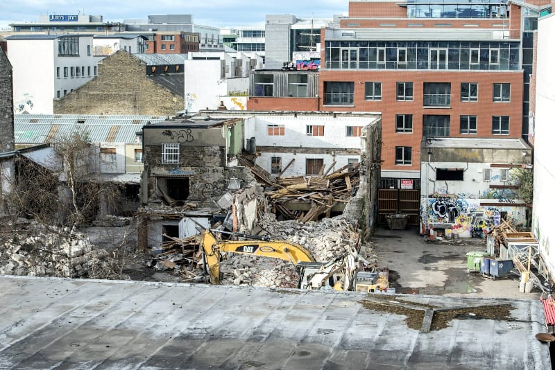 The studio where U2 recorded their early albums has been demolished