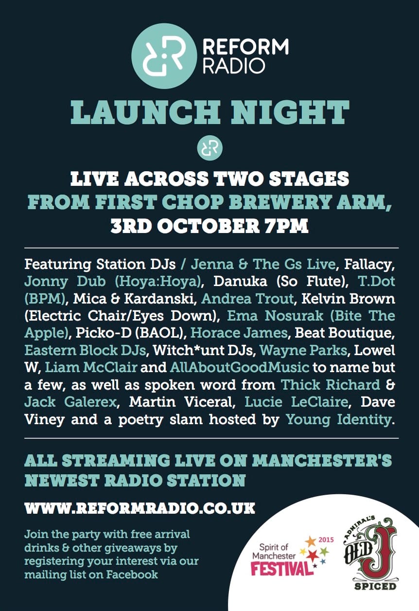 Reform Radio - Re-Launch Flyer v2