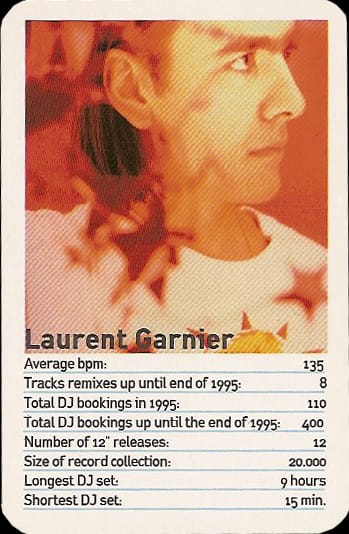 Amazing DJ trading cards from 1996 unearthed featuring Carl Craig, Juan Atkins, Laurent Garnier and more