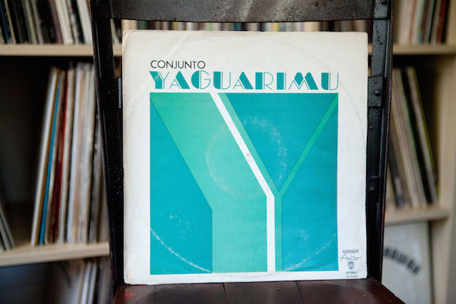 Sleeve design: Noelvis Díaz. Conjunto Yaguarimu - Self-Titled