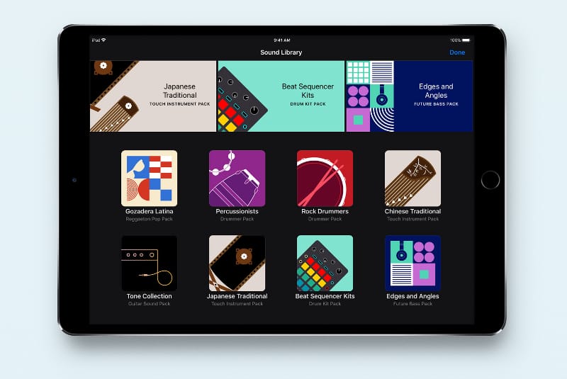 GarageBand Sound Library