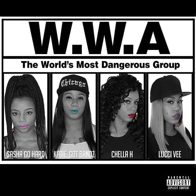 Katie Got Bandz and Sasha Go Hard unveil new supergroup, W.W.A.