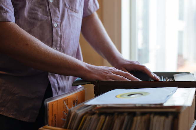 The Vinyl Factory Chris Menace Crate Diggers London