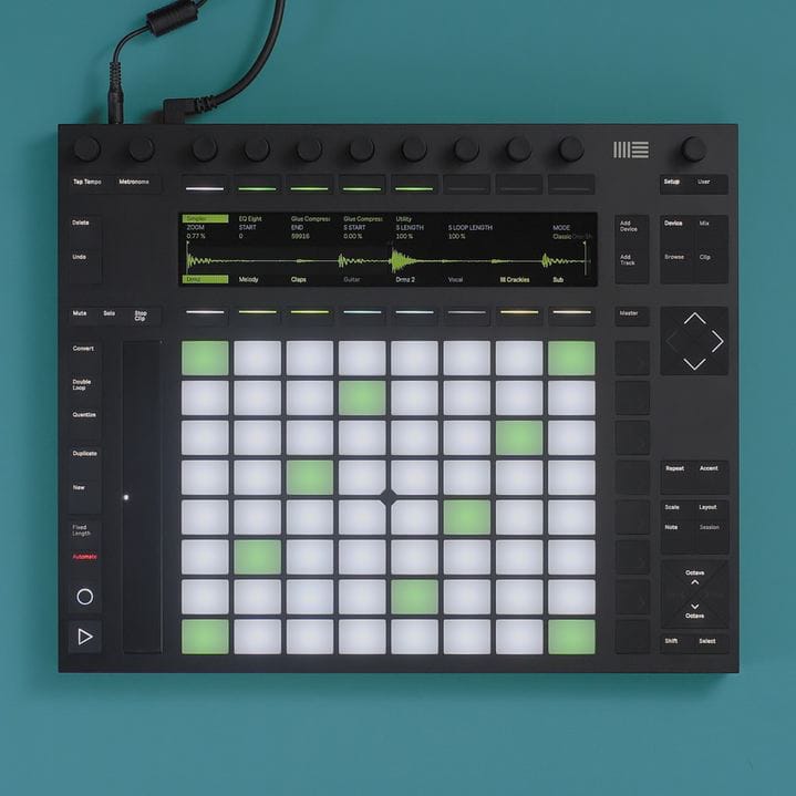 ableton-push-sampling
