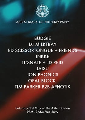 Astral Black 1st Bday