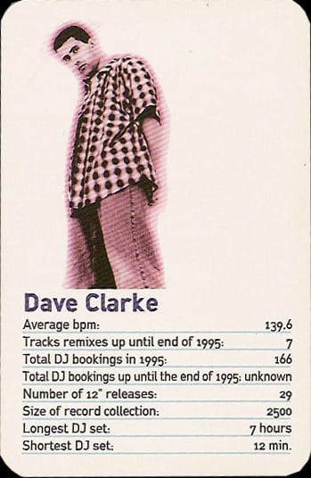 Amazing DJ trading cards from 1996 unearthed featuring Carl Craig, Juan Atkins, Laurent Garnier and more
