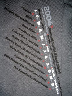 Solid Steel club line up 2004
